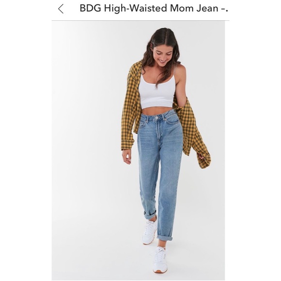 uo bdg mom jeans